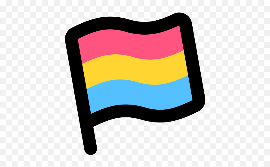 Flag Lgbtiaq Panromantic Pansexual - Trans Flag Png,Pansexual Flag Icon