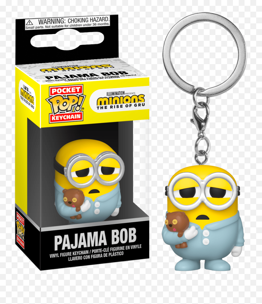 Minions 2 Rise Of Gru - Bob Pajamas Pocket Pop Keychain Funko Minions Pajama Bob Png,Small Economy Cars Icon Pop Brand