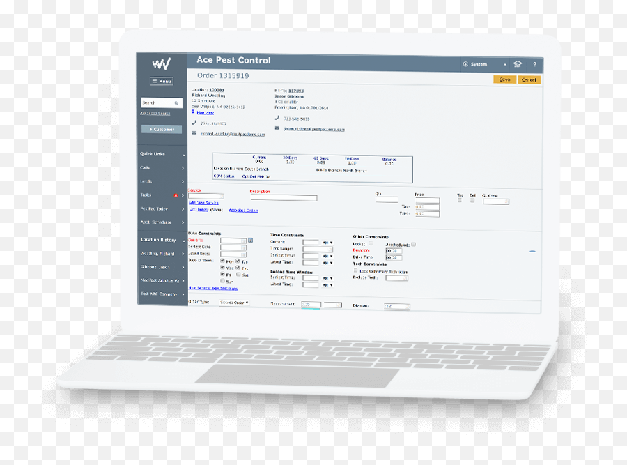 Pest Control Order Management - Office Equipment Png,Service Order Icon