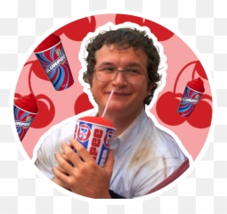 Freetoedit Alexei Cherry Slurpee - Alexei Stranger Things Slurpee Png,Slurpee Png