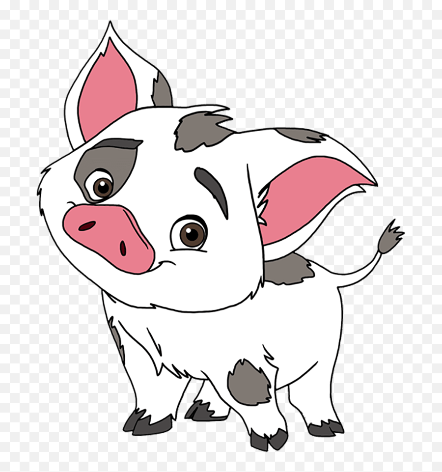 Image Result For Pua Moana Drawing Disney - Moana Pig Coloring Page Png,Moana Png Images