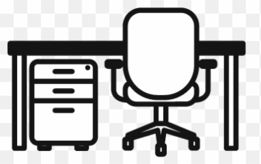Work From Home Post - COVID Workplace Poppin Office Chair png