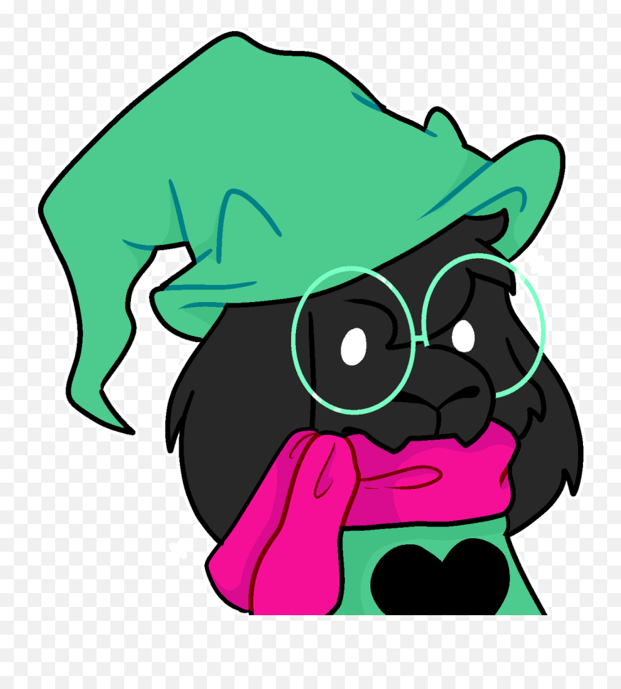 Nawniiu0027s Tweet - Redrew Ralsei Who I Drew In 2018 Fictional Character Png,Deltarune Icon