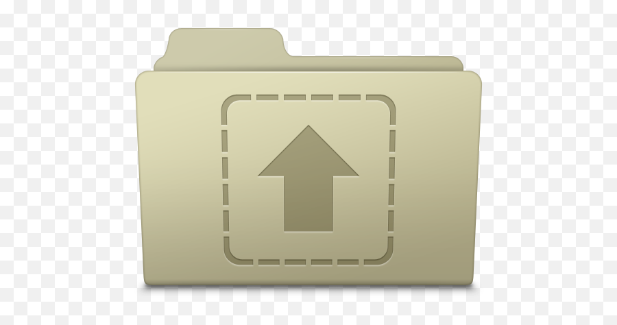 Upload Folder Ash Icon Smooth Leopard Iconset Mcdo Design - Folder Icon Png,Attach File Icon