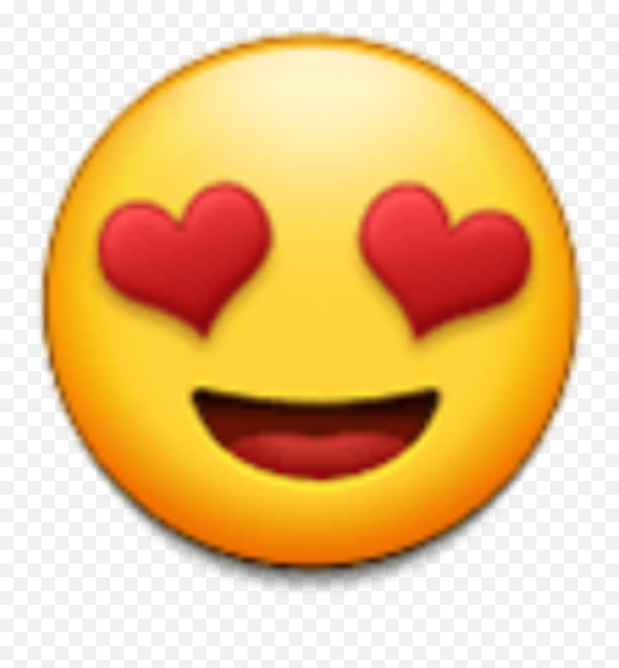 Emoji Herz Heart Herzaugen Hearteyes - Heart Eyes Emoji Png,Heart Eyes Emoji Transparent