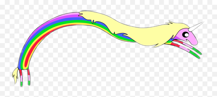 Unicornio Unicórnio Adventuretime Advent - Adventure Time Rainbow Unicorn Png,Adventure Time Transparent