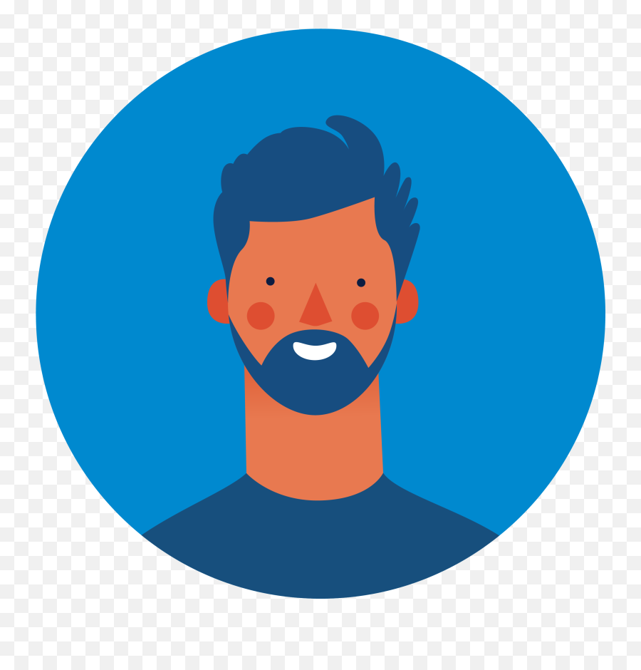 Calculate Your Roi With Forward Enterprise - For Adult Png,Beard Man Icon Color