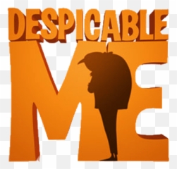 Despicable Me Silhouette Logo Transparent Png - Stickpng Despicable Me Logo Png,Me Png
