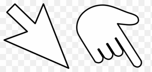 Inverted Windows Cursor - Sweezy Custom Cursors Language png