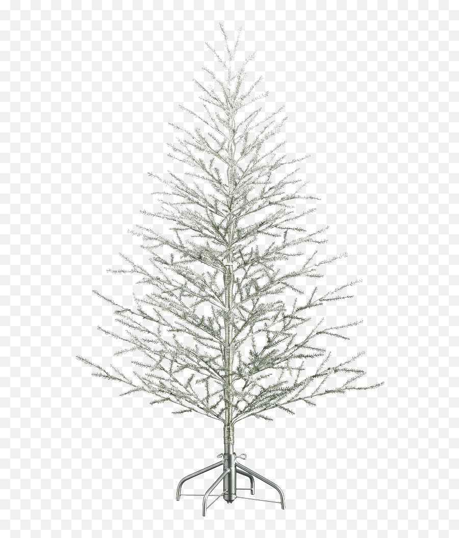 Tinsel Christmas Tree Png File - Christmas Tree,Red Tree Png
