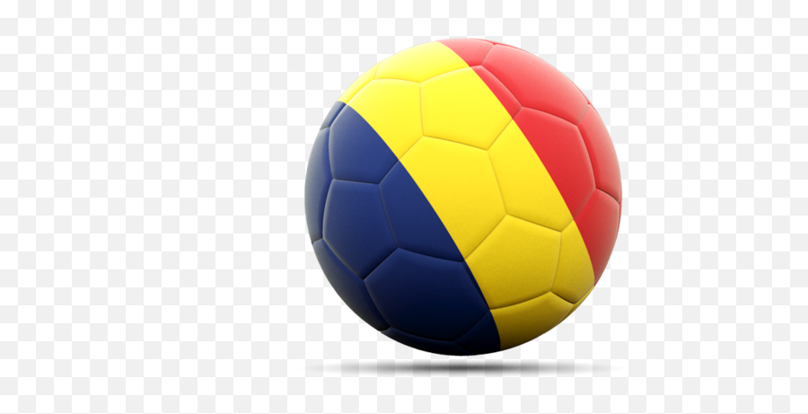 Download Romania Flag Soccer Ball - Full Size Png Image Pngkit,Romania Flag Icon