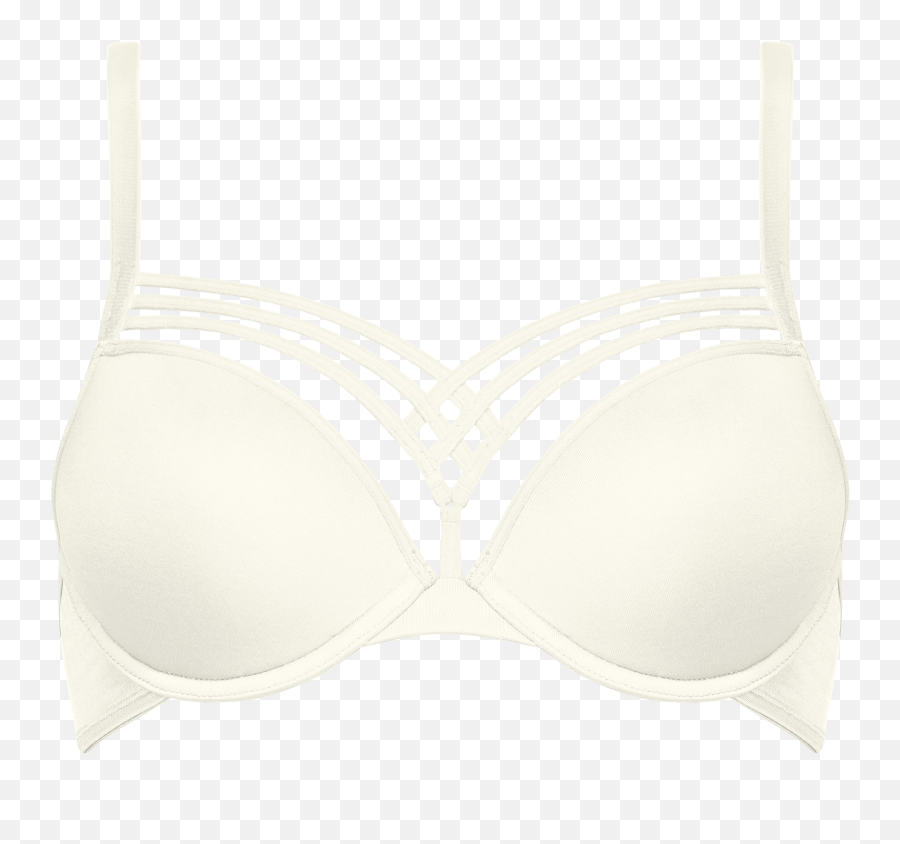 Dame De Paris Push Up Bra 12cm - Brazilian Shorts Ivory Png,Bra Icon Png