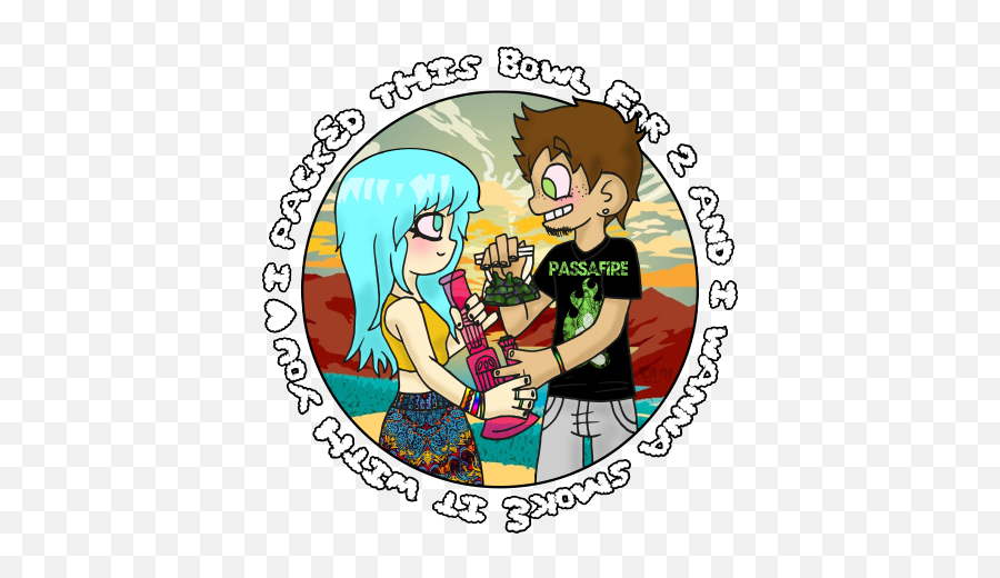 Cannabis Culture By Miss Zom - Cartoon Png,Weed Smoke Png