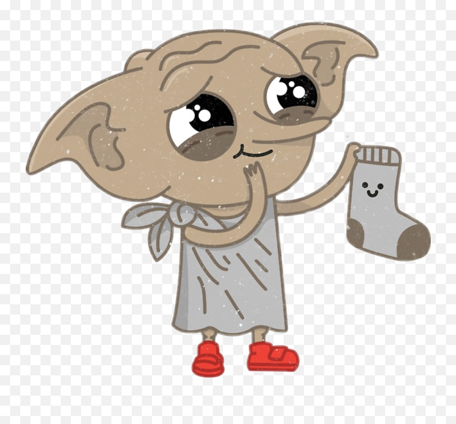 Dobby Harrypotter Hp Socks Help - Harry Potter Sticker Dobby Png,Dobby Png