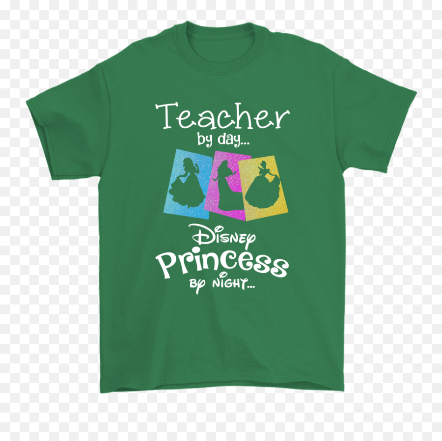 Teacher By Day Disney Princess Night Shirts U2013 The Daily - Nfl Png,Disney Princess Logo