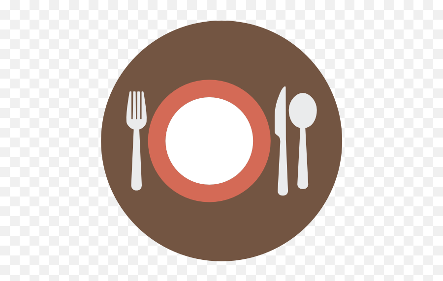 Dinner Plate Icon - Restaurant Png,Dinner Plate Png