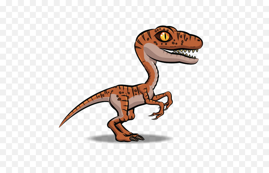 Raptor Dinosaurs Cartoon - Raptor Dinosaur Clipart Png,Velociraptor Png