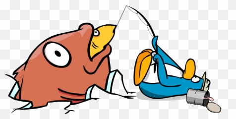 Club Penguin Ice Fishing - Club Penguin Big Fish Png,Mullet Png