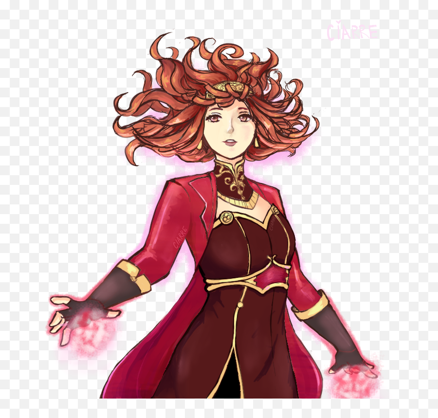 I Drew Celica As The Scarlet Witch - Scarlet Witch Character Design Png,Scarlet Witch Transparent