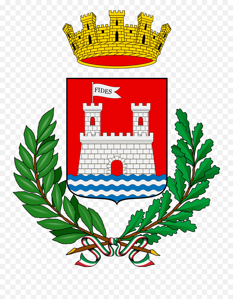 Filecoat Of Arms Livorno With Laurel Wreathpng - Logo Comune Di Solofra,Laurel Png