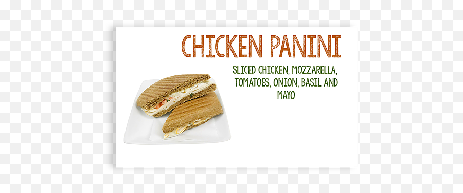 Paninis - Fast Food Png,Panini Png
