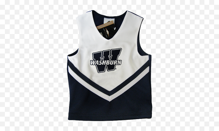 Washburn Ichabods Girls Cheerleader Top - Sweater Vest Png,Cheerleader Png