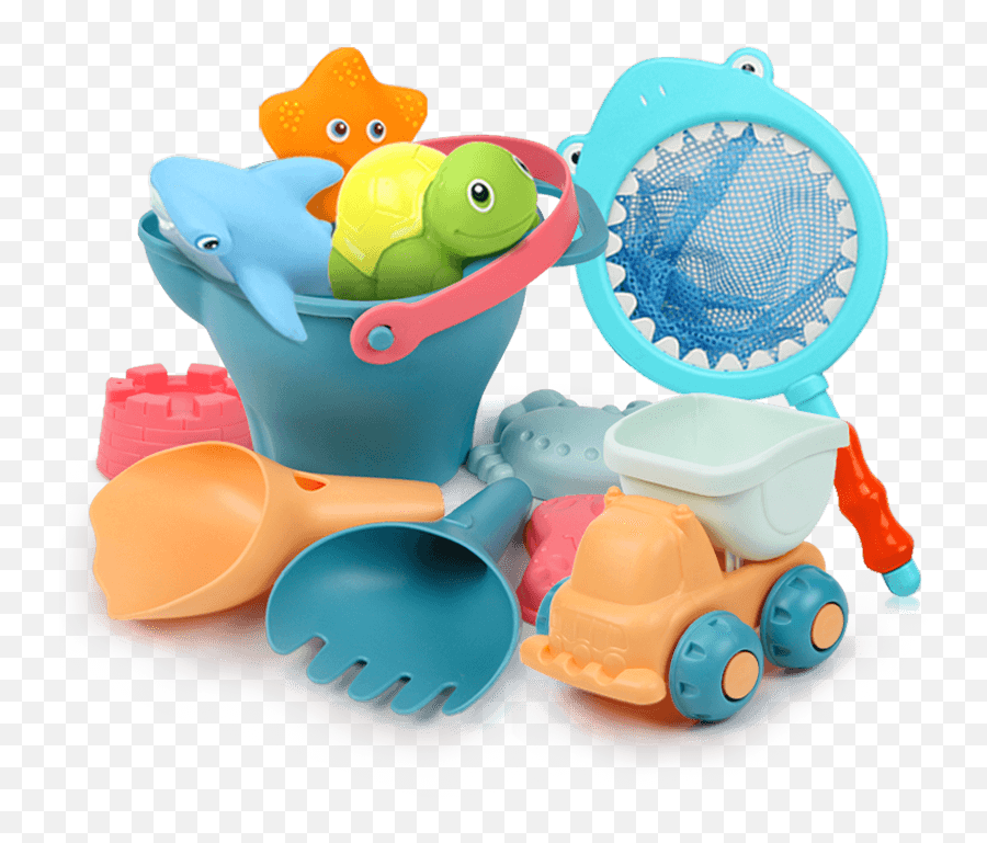 Us 267 18 Offbaby Kids Beach Toys Set Bath Ball Kinetic Sand Castle Molds Bucket Sandpit Carretilla Juguete Cc50btbeachsand - Baby Toys For Beach Png,Sand Castle Png