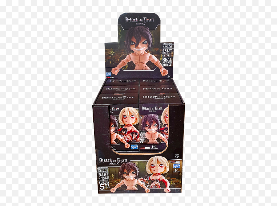 Attack - Action Vinyls Blind Box Action Figure Png,Attack On Titan Png