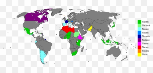 Filepopularity Of Name Naomisvg - Wikimedia Commons Countries Is Queen Elizabeth Queen Png,Naomi Png