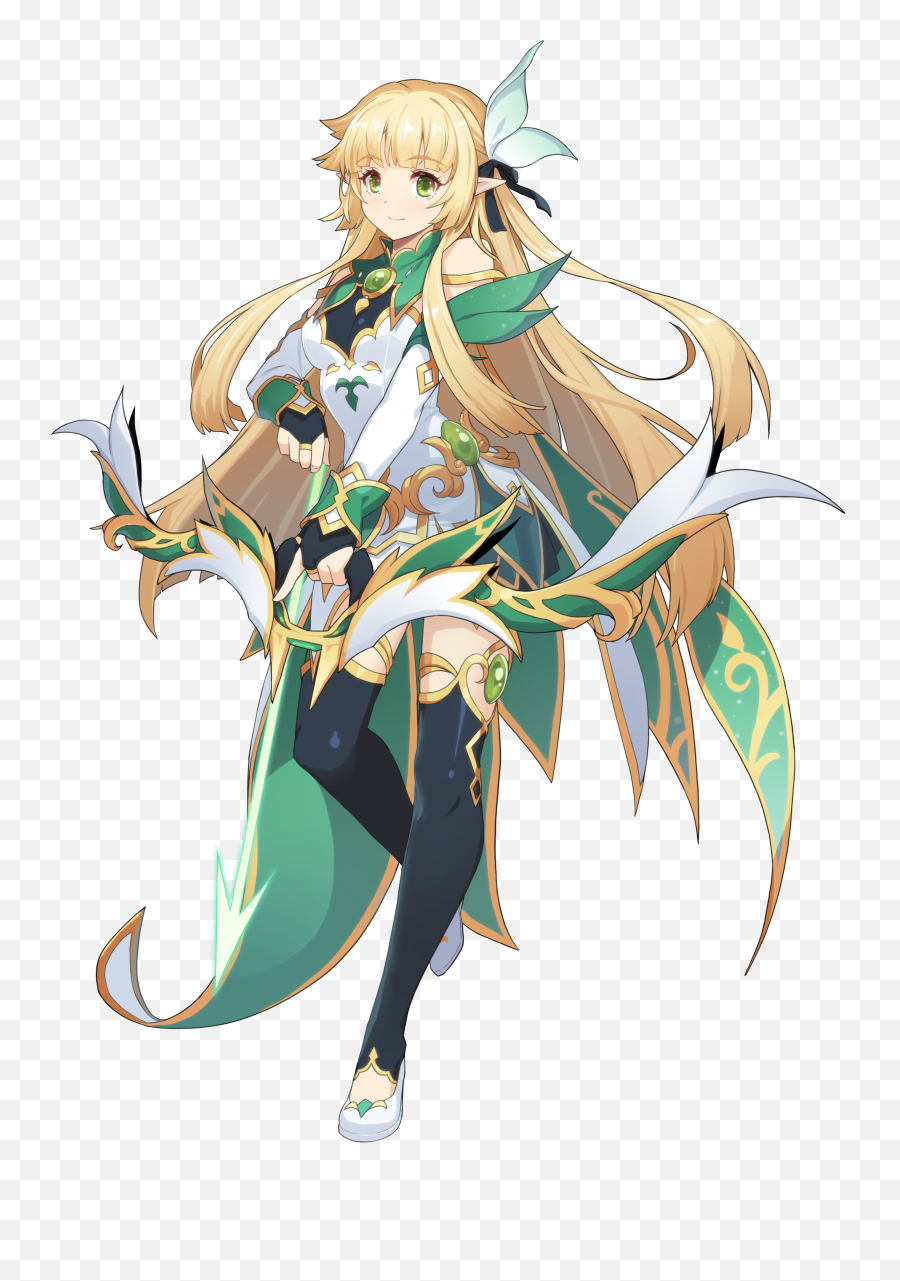 Grand Chase Lire Elf Pointy Ears Tagme Transparent Png
