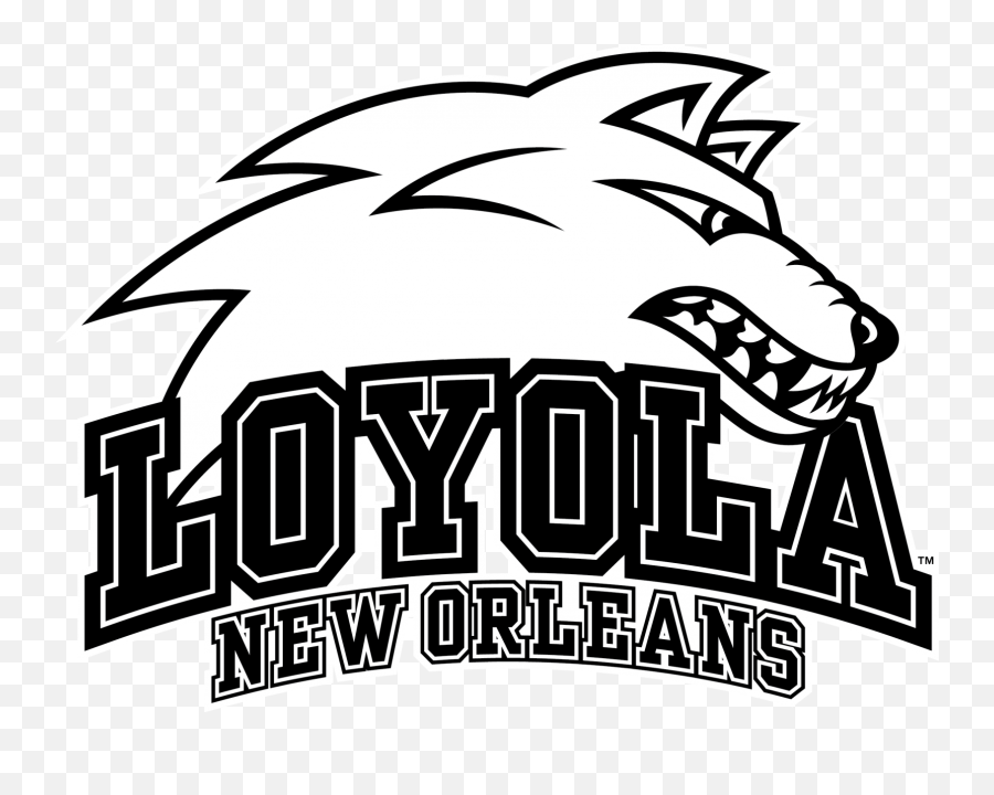 Loyola New Orleans Logo Png Image - Loyola New Orleans Wolf,Wolf Head Logo