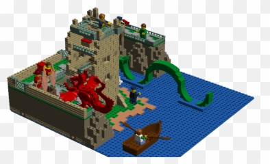 The Loch Ness Monster And Friends - Urquhart Castle Png,Loch Ness Monster Png