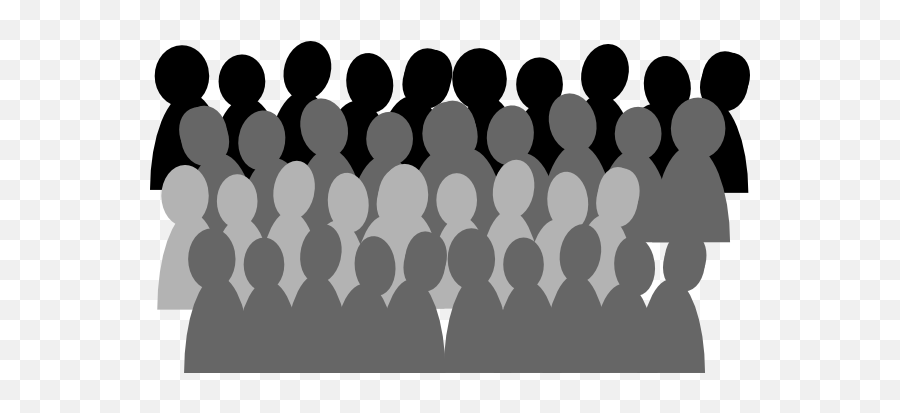 Crowd Clipart Png - Crowd Clip Art,Crowd Transparent Background