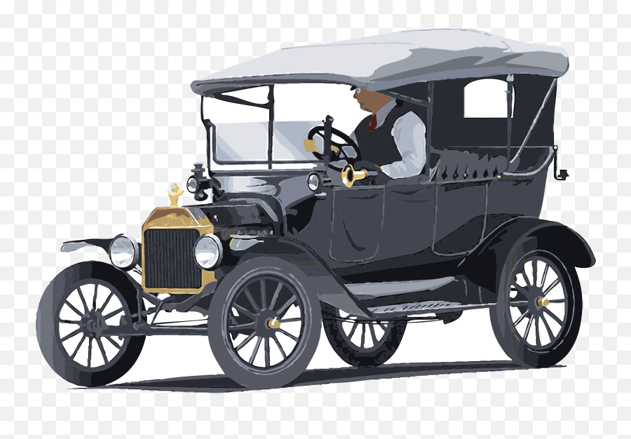 Ford Model T Clipart 2 Station - Model T Ford Png,Ford Logo Clipart