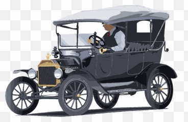 Ford Model T Clipart 2 Station - Png