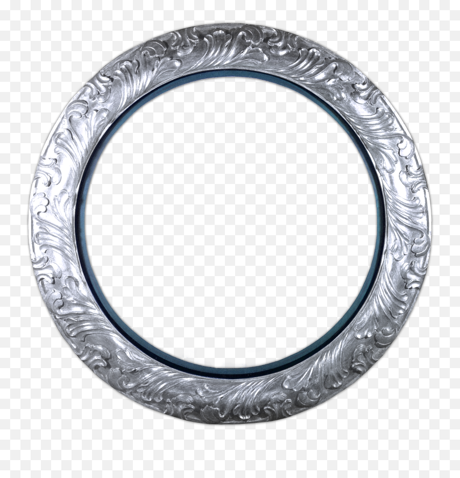 Download Silver Circle Matted - Transparent Background Transparent Round Frame Png,Silver Circle Png