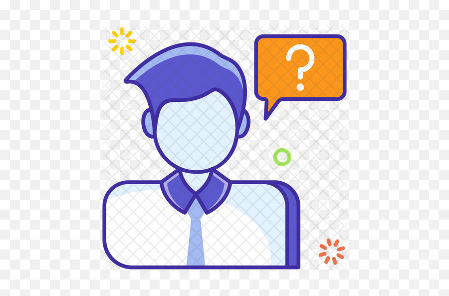 Confused Person Icon - Louvre Png,Confused Person Png