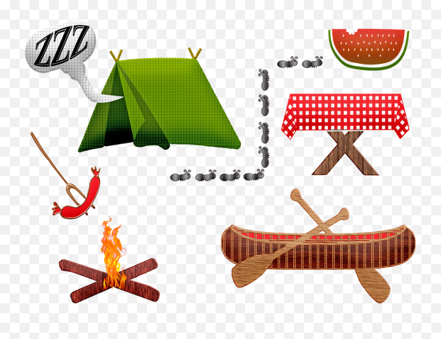 Camping Equipment Tent Canoe - Free Image On Pixabay Tent Png,Camping Png