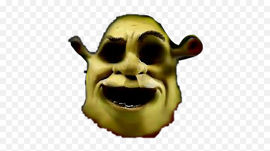 Download Ahhhhh Spooky Scary Shrek Shrekisloveshrekislife - Scary Shrek Png,Memes Transparent Background