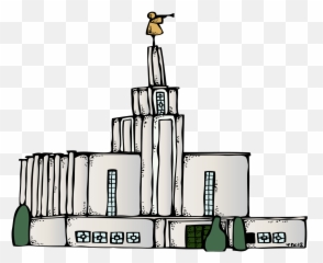 Free Clipart Lds Primary House Of God - Clip Art Lds Temple Png,Book Of Mormon Png