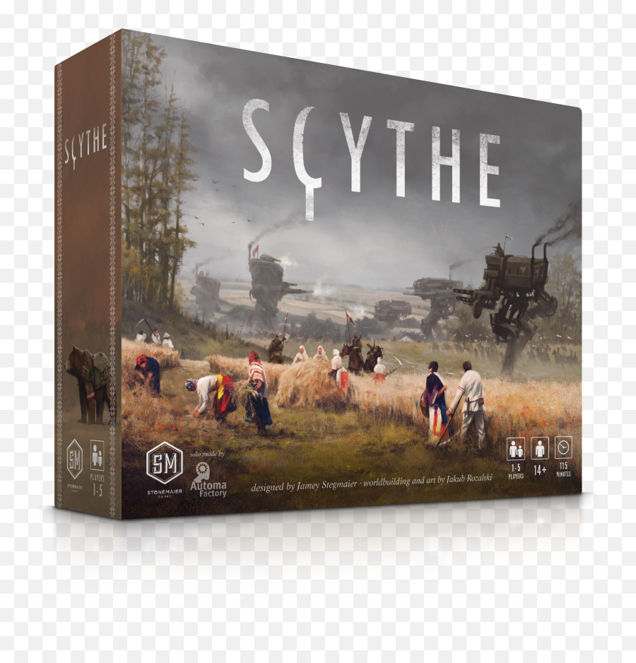 Scythe - Scythe Board Game Box Png,Metal Gear Solid Exclamation Png