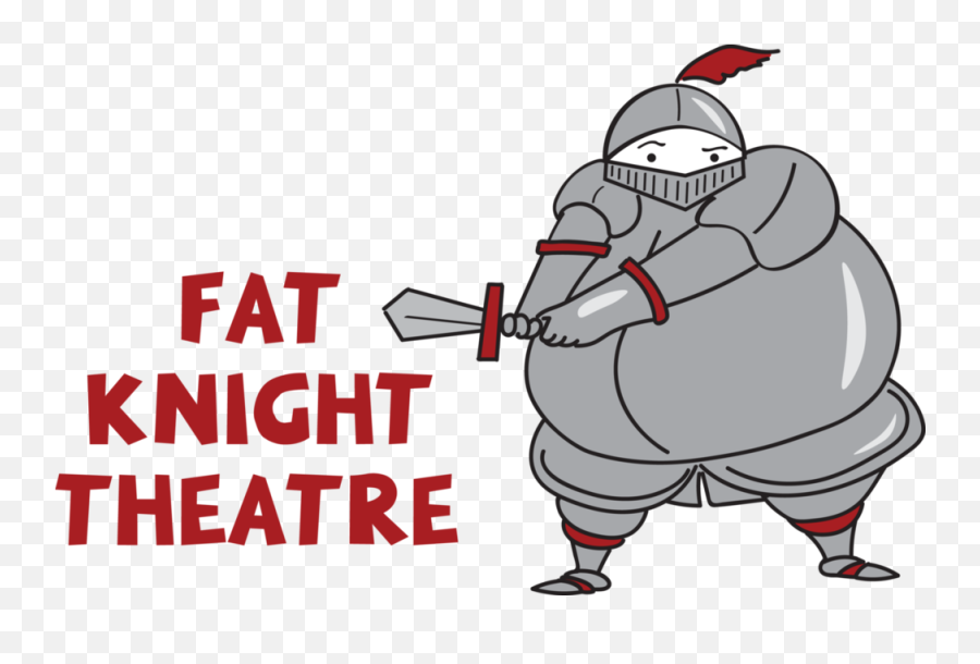 Fat Knight Theatre - Fat Knight Cartoon Png,Knight Transparent