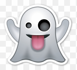 Ghost Emojistickerscom Carinhas Animadas Adesivos - Ghost Emoji Png,Snapchat Ghost Png