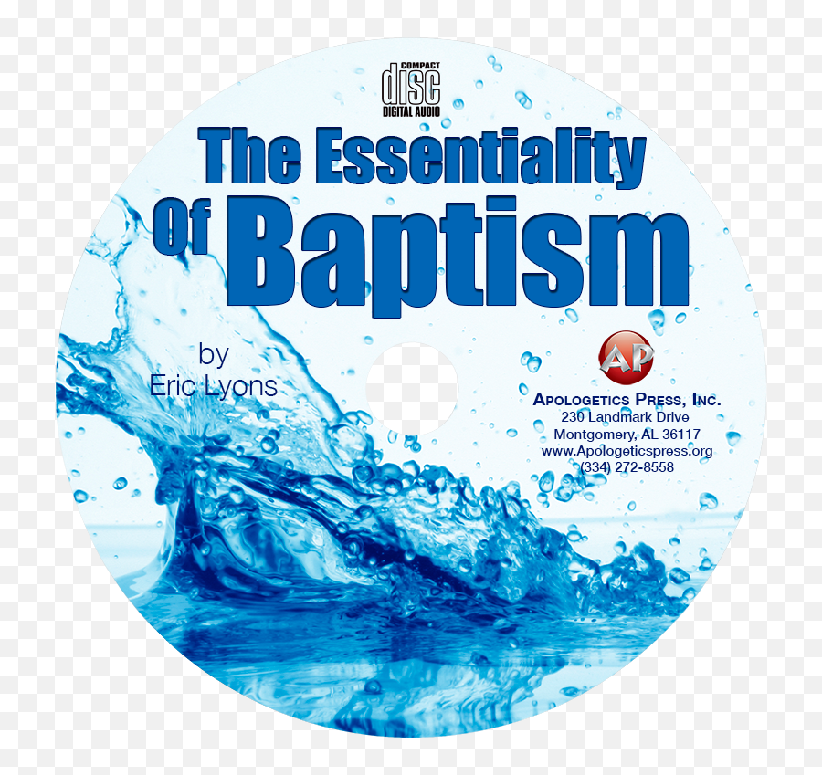 Essentiality Of Baptism Cd - Dot Png,Baptism Png