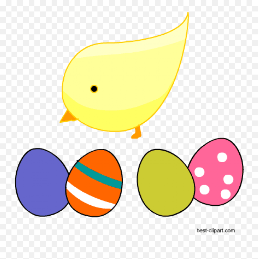 Download Hd Free Png Colorful Easter Eggs - Portable Network Graphics,Easter Eggs Transparent Background