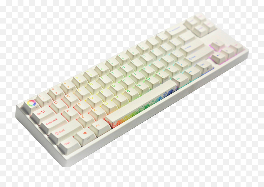 Ducky Miya Pro Rainbow Rgb Led 65 Dye Sub Pbt Mechanical Keyboard With Cherry Mx Brown Blue Red Nature White Silver Or Silent Switches - Ducky Miya Pro Rgb Png,Gaming Keyboard Png