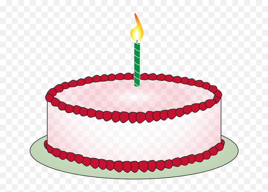 Birthday Cake Clipart Free Images 3 Clipartandscrap - Clipartix Bánh Sinh Nht Vector Png,Cake Emoji Png