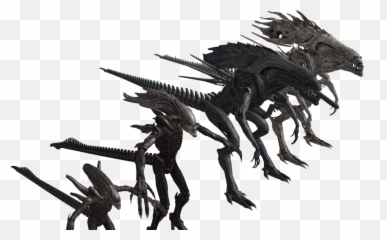 Neca Alien Predator Exclusive 2 - Alien King And Queen Png,Xenomorph Transparent