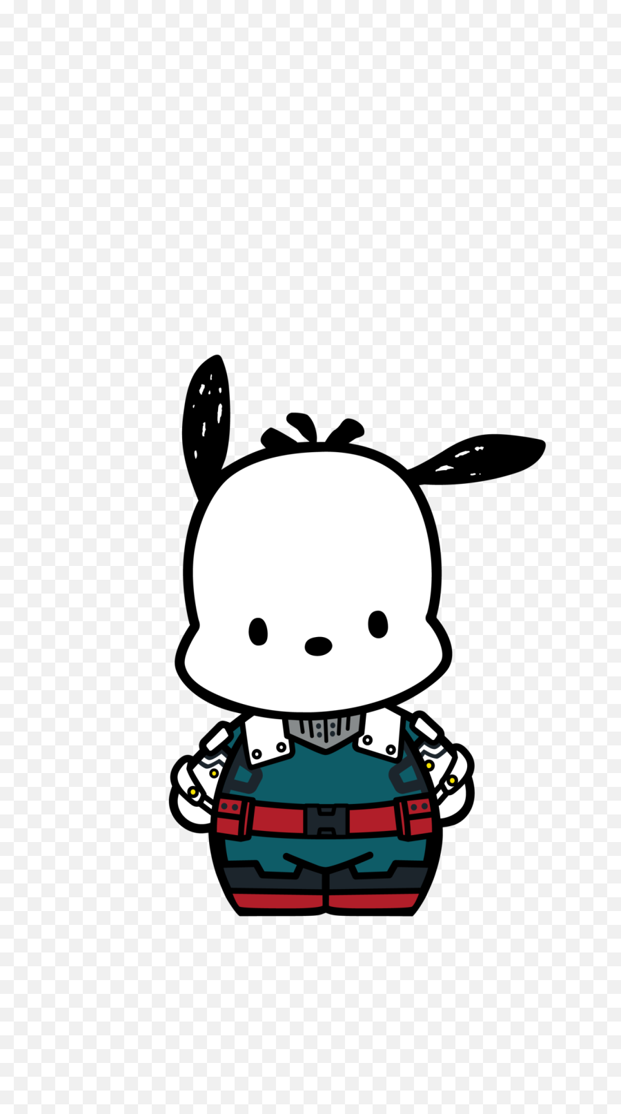 Pochacco Deku 430 U2013 Figpin - My Hero Academia X Hello Kitty Figpin Png,Deku Png