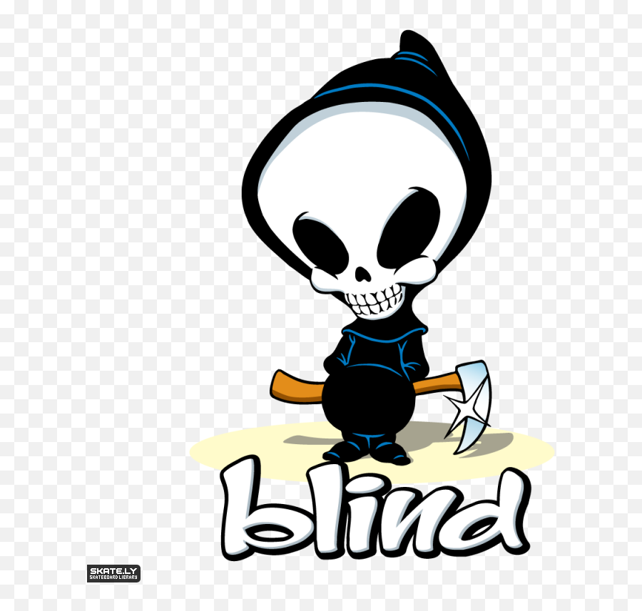 Skateboard Stickers - Blind Skateboards Grim Reaper Png,Enjoi Logos
